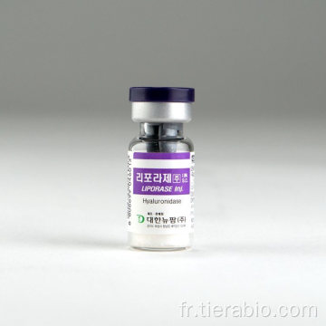 dissolvant de remplissage de liporase pour acheter une injection de hyaluronidase